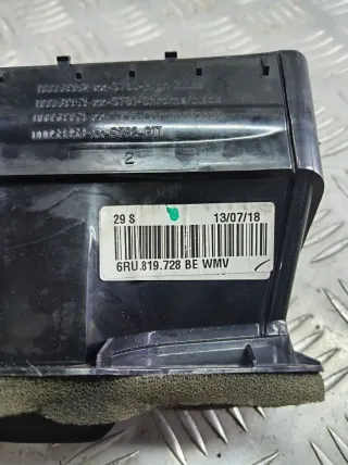 6RU819728BE,6R0819728 Дефлектор обдува салона Volkswagen Polo Sedan 5 restailing Арт 116415397, вид 4