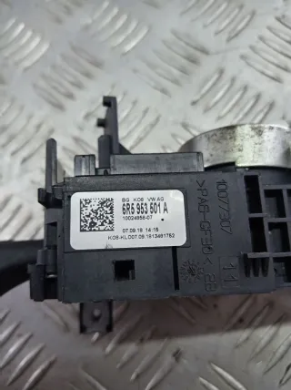 6R5953501A Переключатель подрулевой (стрекоза) Volkswagen Polo Sedan 5 restailing Арт 117167855, вид 4