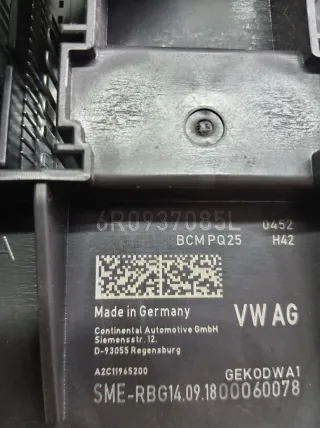 6R0937085L Блок комфорта Volkswagen Polo Sedan 5 restailing Арт 117169899, вид 2