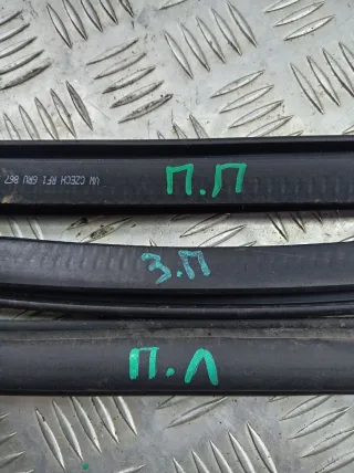  Уплотнитель двери передней левой Volkswagen Polo Sedan 5 restailing Арт 117173126, вид 2