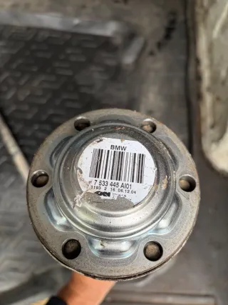 7533446,7533445 Полуось передняя правая (приводной вал, шрус) BMW 3 E90/E91/E92/E93 Арт 117173233, вид 1