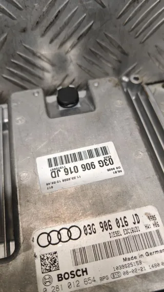 03G906016JD Блок управления двигателем Audi A4 B7 2.0л Tdi Арт 117229740, вид 2