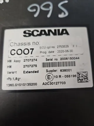 2001367,2001368,2098505,2098506,2098511,2123730,2161835,2260380,2270595,2286028,2309120,2337576,2397947,2420887,2428993,2429017,2429023,2437721,2442725,2457000,2485932,2547543,2578707,2637006,2707274,2707275,2711461,2721555,2753529,2779636,2913528,2949976,2969246,3025979,3021072 Блок координатор Scania G-series Арт 2840165124440, вид 2