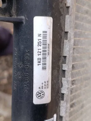1K0121251N Радиатор основной Volkswagen Touran 1 Арт 117805452, вид 16