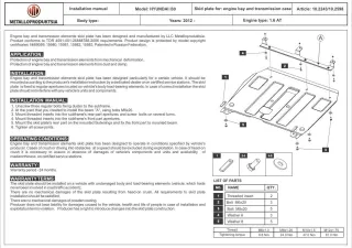  Защита двигателя металлическая Hyundai i30 GD Арт 112286V22, вид 4