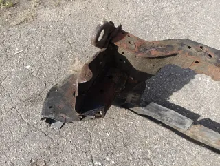  Передняя панель крепления облицовки (телевизор) Nissan Almera N15 Арт 118553105, вид 7
