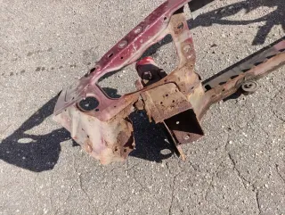  Передняя панель крепления облицовки (телевизор) Nissan Almera N15 Арт 118553289, вид 12