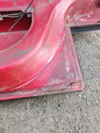  Крышка багажника (дверь 3-5) Volkswagen Jetta 2 Арт 118553528, вид 5