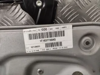 1T1837730AG Стеклоподъемник правый передний Volkswagen Touran 1 Арт 118554066, вид 3