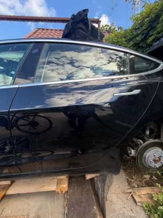  Дверь задняя левая Tesla model 3 Арт 118556367, вид 1
