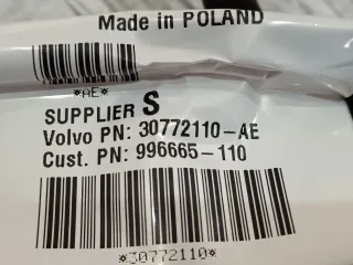 30772110 Проводка двери передней левой Volvo V50 Арт 68713, вид 6