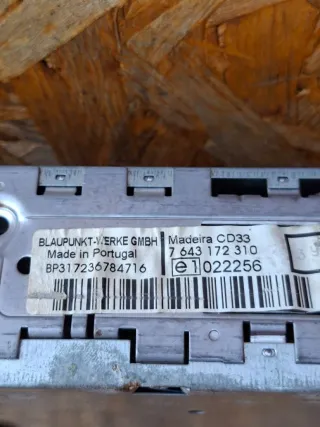 7643172310 Магнитола (аудио система) Peugeot 806 Арт 118575126, вид 4