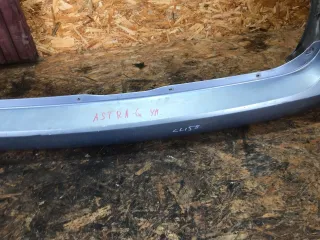  Бампер задний серебро Opel Astra G Арт 118576594, вид 4