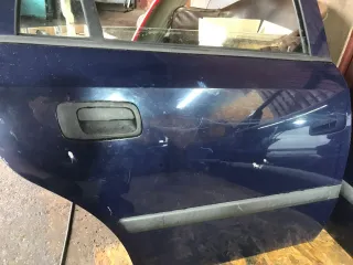  Дверь передняя левая синяя  Opel Astra G Арт Cl163-116309753, вид 4