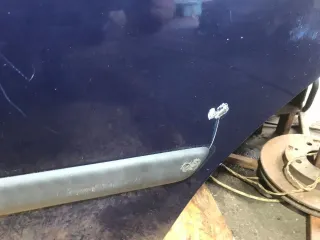  Дверь передняя левая синяя  Opel Astra G Арт Cl163-116309753, вид 22