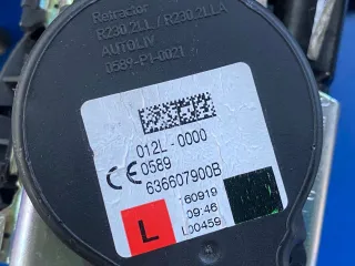636607900B, 19B259CA Ремень безопасности передний левый BMW 3 G20/G21 Арт 116307328, вид 6