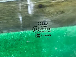 43R00083, DOT90AS2M50 Стекло двери передней левой Audi A6 C6 (S6,RS6) Арт 118933275, вид 2
