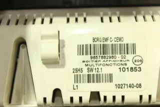9657882980 Дисплей Peugeot 307 Арт 119710047, вид 5