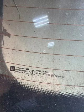  Стекло заднее Opel Astra H Арт 119713870, вид 2