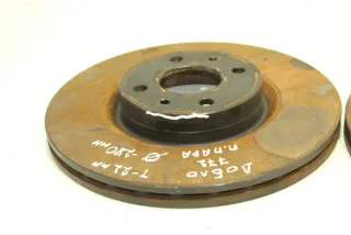  Диск тормозной передний Fiat Doblo 1 Арт 119714068, вид 2