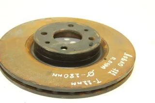  Диск тормозной передний Fiat Doblo 1 Арт 119714068, вид 3