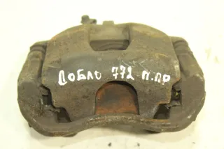  Суппорт тормозной передний правый Fiat Doblo 1 Арт 119714469, вид 1