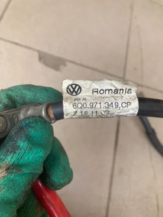 6Q0971228 Клемма аккумулятора плюс Volkswagen Polo 4 Арт 119721209, вид 1