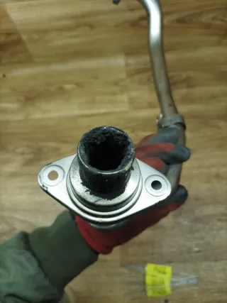  Трубка системы рециркуляции EGR Peugeot 407 2.0л Арт 77420, вид 4
