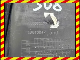 9800052177 Вещевой ящик центральной консоли Peugeot 308 2 restailing Арт 119759586, вид 2