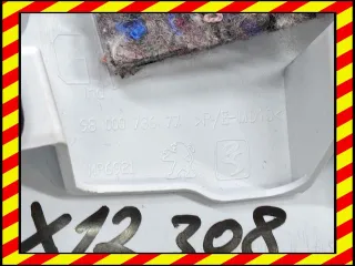 9800073677 Обшивка стойки задней левой (накладка) Peugeot 308 2 restailing Арт 119759592, вид 2
