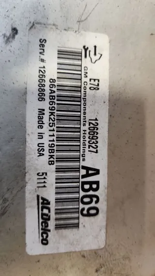 12669327, AB69, 12668866 Блок управления двигателем Chevrolet Cruze J300 restailing 1.8л Арт 119855726, вид 2