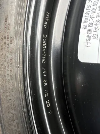  Запасное колесо Peugeot 508 2 Арт 7930306, вид 2