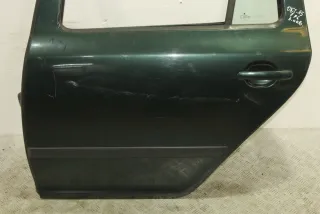  Дверь задняя левая зеленая Skoda Octavia A5 Арт 119907977, вид 2