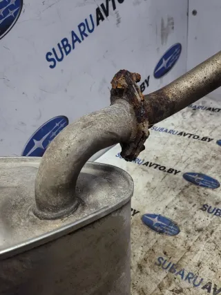  Банка глушителя средняя Subaru Forester SH Арт 120482886, вид 3