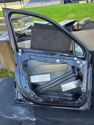  Дверь передняя левая Volkswagen Touareg 2 Арт 122021174, вид 2