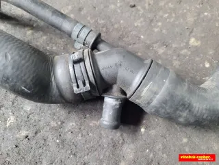 1J0122101B Патрубок радиатора Volkswagen Bora Арт 37754585, вид 3