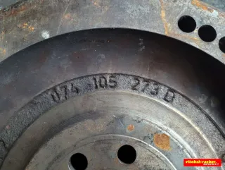 074105273D Маховик Volkswagen Caravelle T4 2.4л TDI Арт 37909790, вид 3