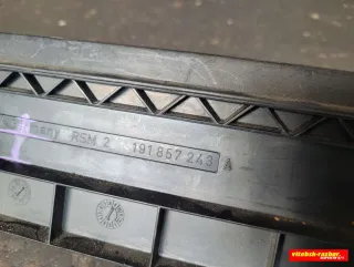 191857243A Кожух панели приборов Volkswagen Golf 2 Арт 39218865, вид 2