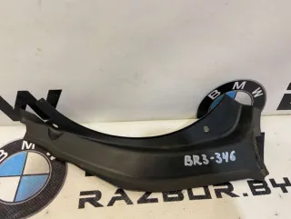 51717124407, 7124407, 51717124408, 7124408 Водосток крышки багажника левый BMW 5 E60/E61 Арт BR3-345-346, вид 3